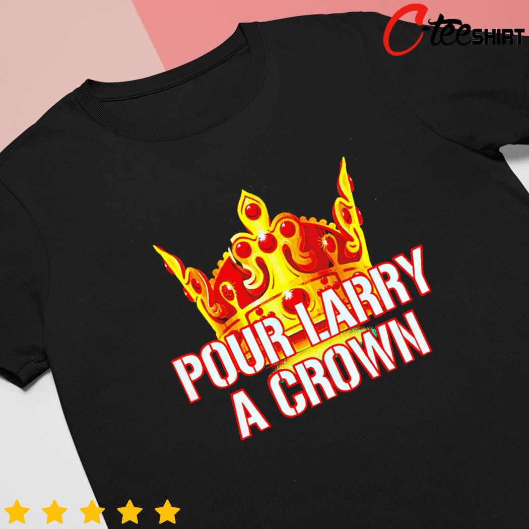 Pour Larry A Crown Atlanta Braves shirt, hoodie, sweater, long sleeve and  tank top