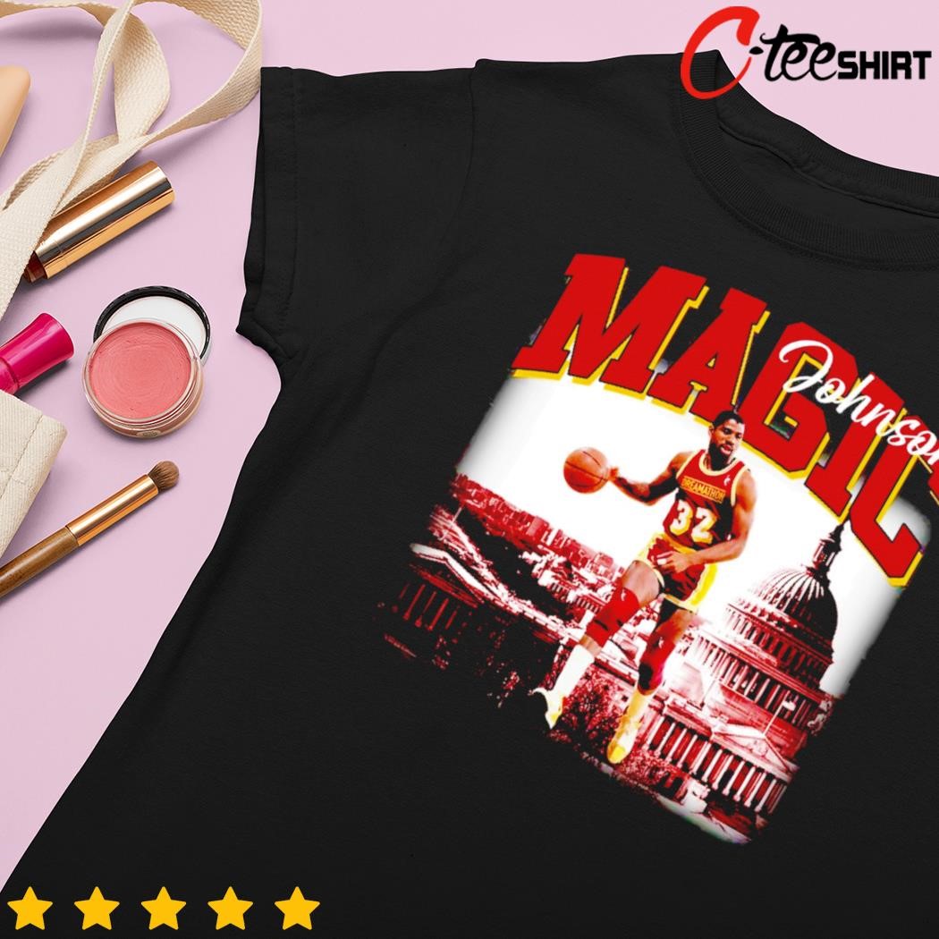 Jahan Dotson Magic Johnson T-shirt