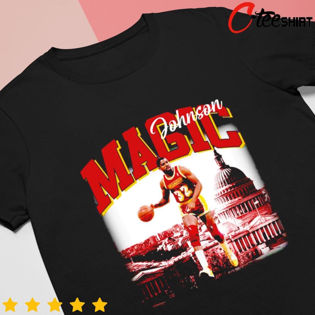 Jahan Dotson Magic Johnson T-shirt