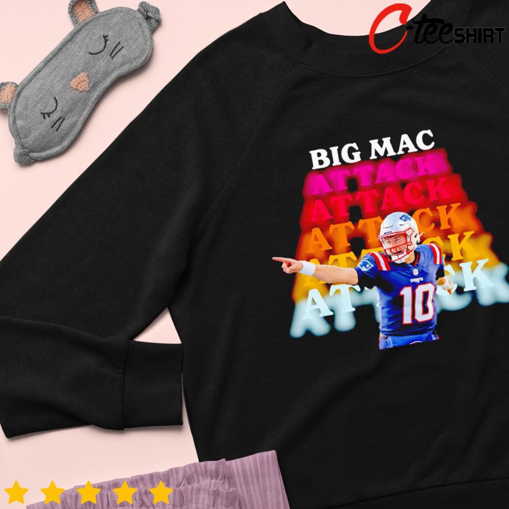 New England Patriots Mac Jones Big Mac Attack shirt, hoodie, sweater, long  sleeve and tank top