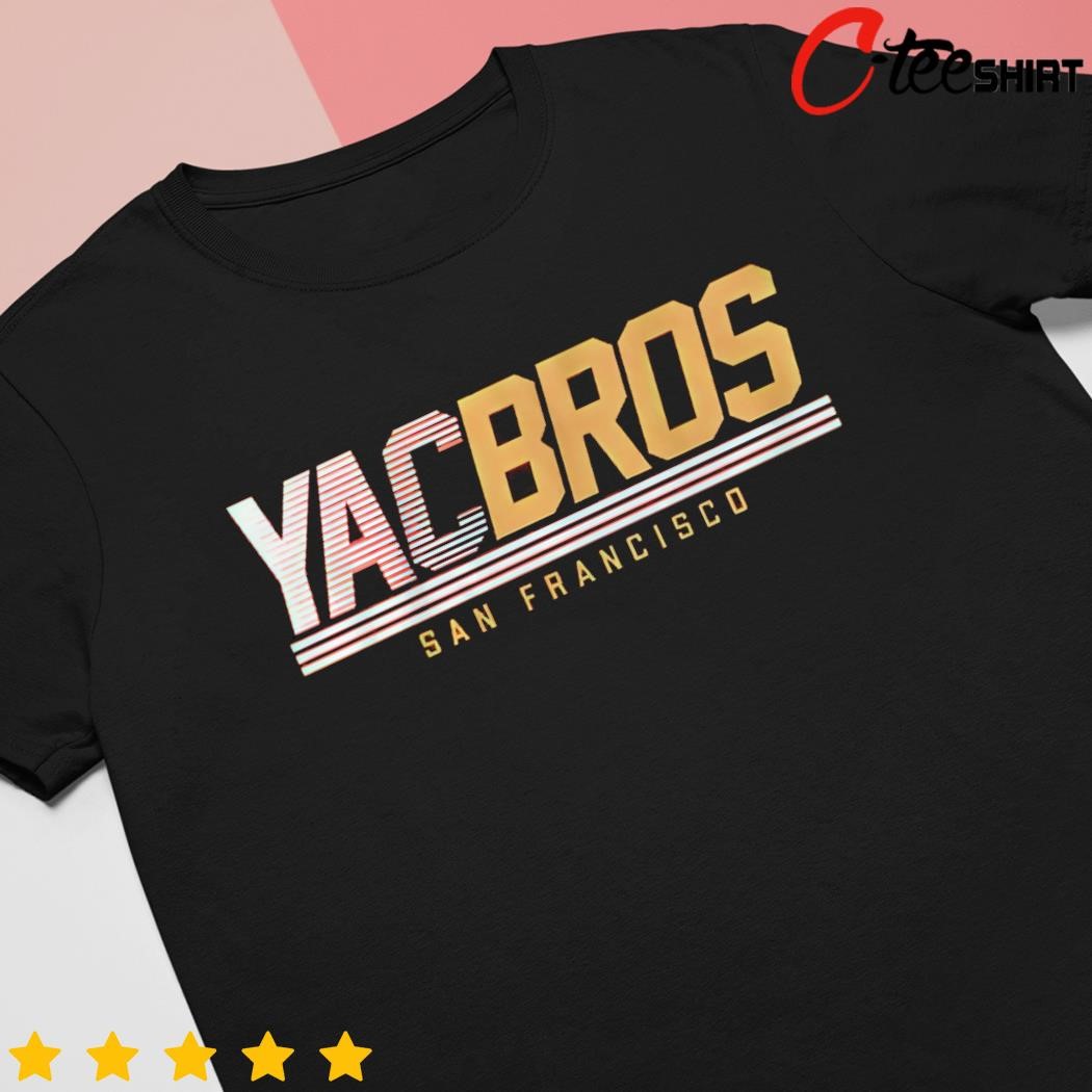 YAC Bros San Francisco Football Shirt - ReviewsTees