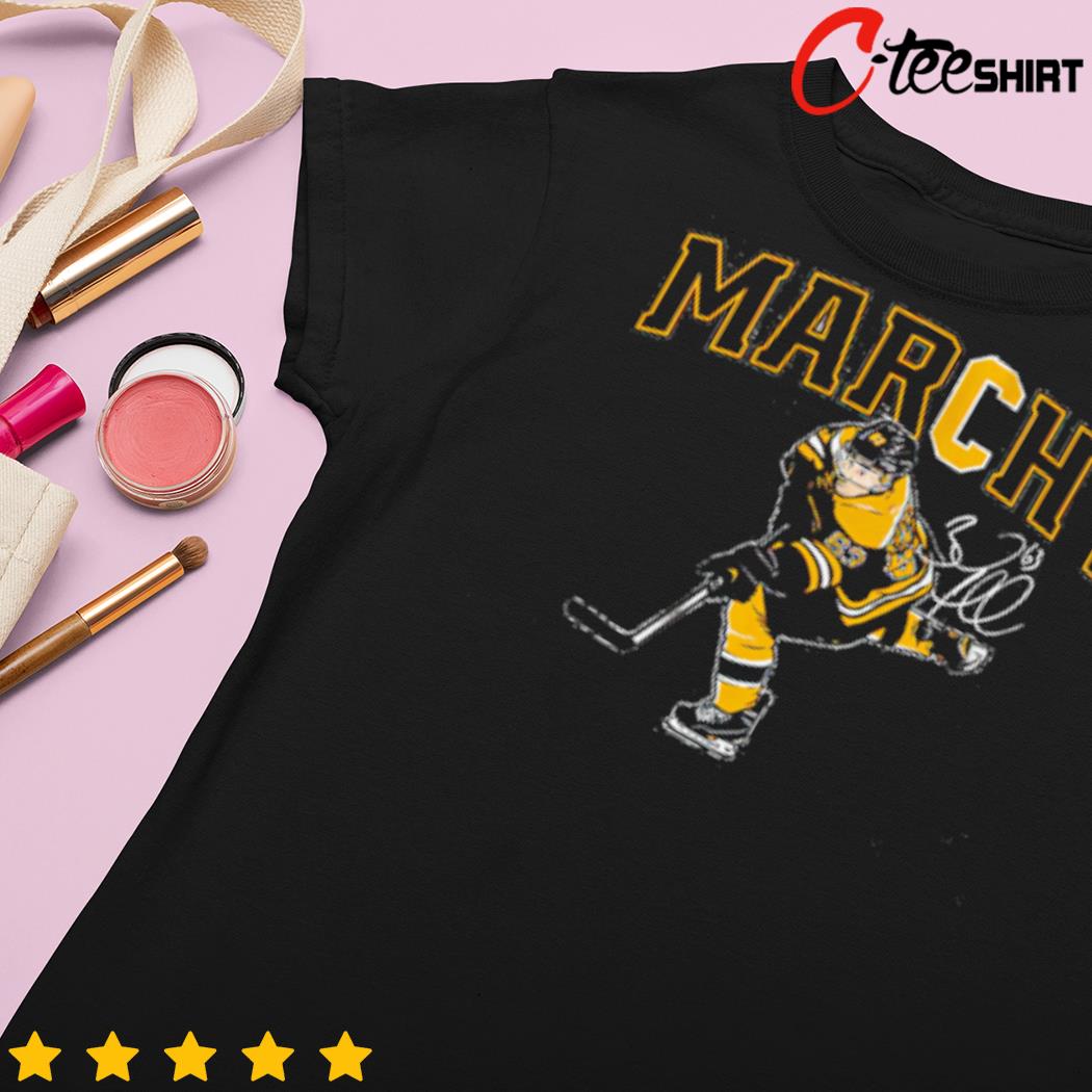 Brad Marchand Captain Marchy Signature T-shirt,Sweater, Hoodie, And Long  Sleeved, Ladies, Tank Top