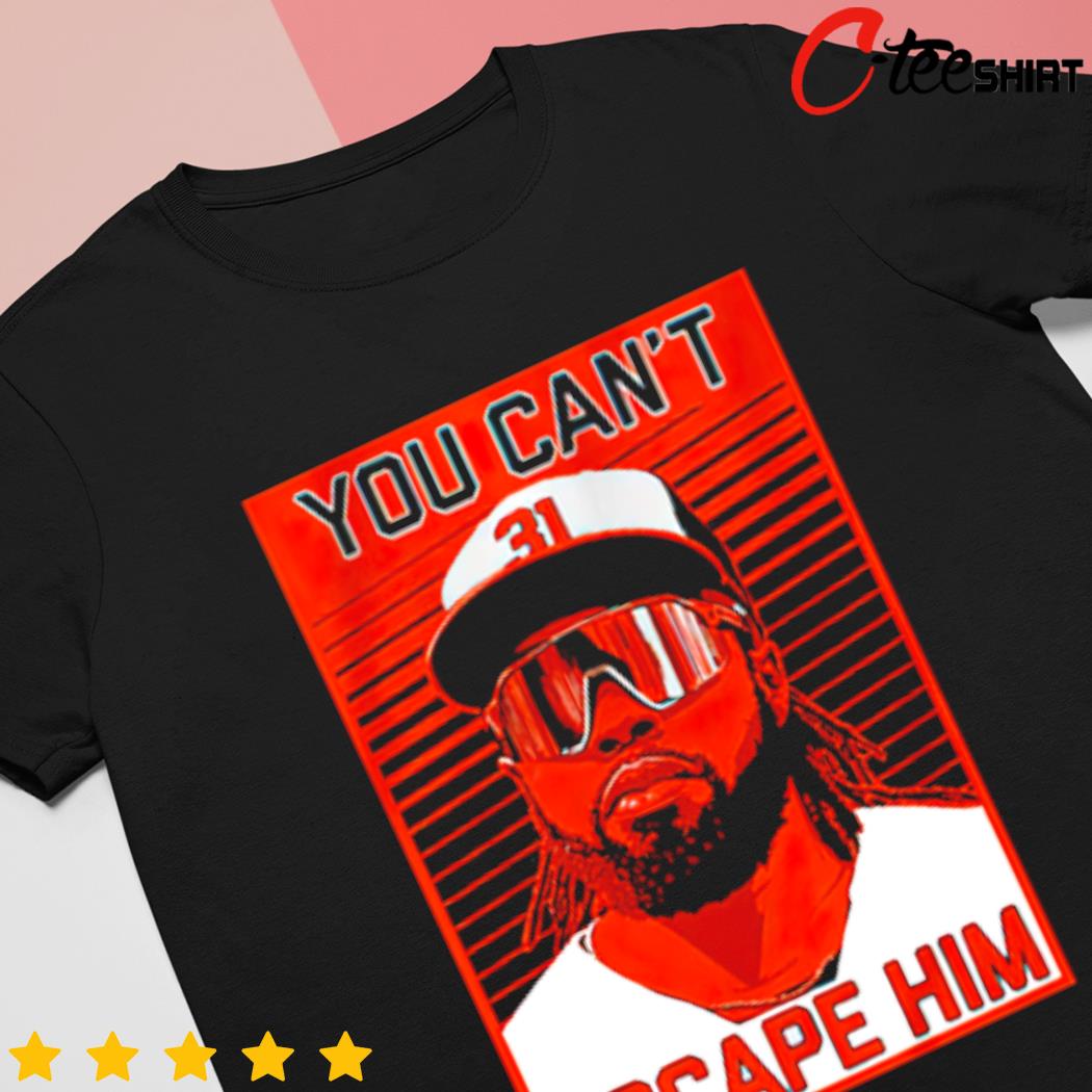 Cedric Mullins you can't escape him shirt, hoodie, sweater, long sleeve and  tank top