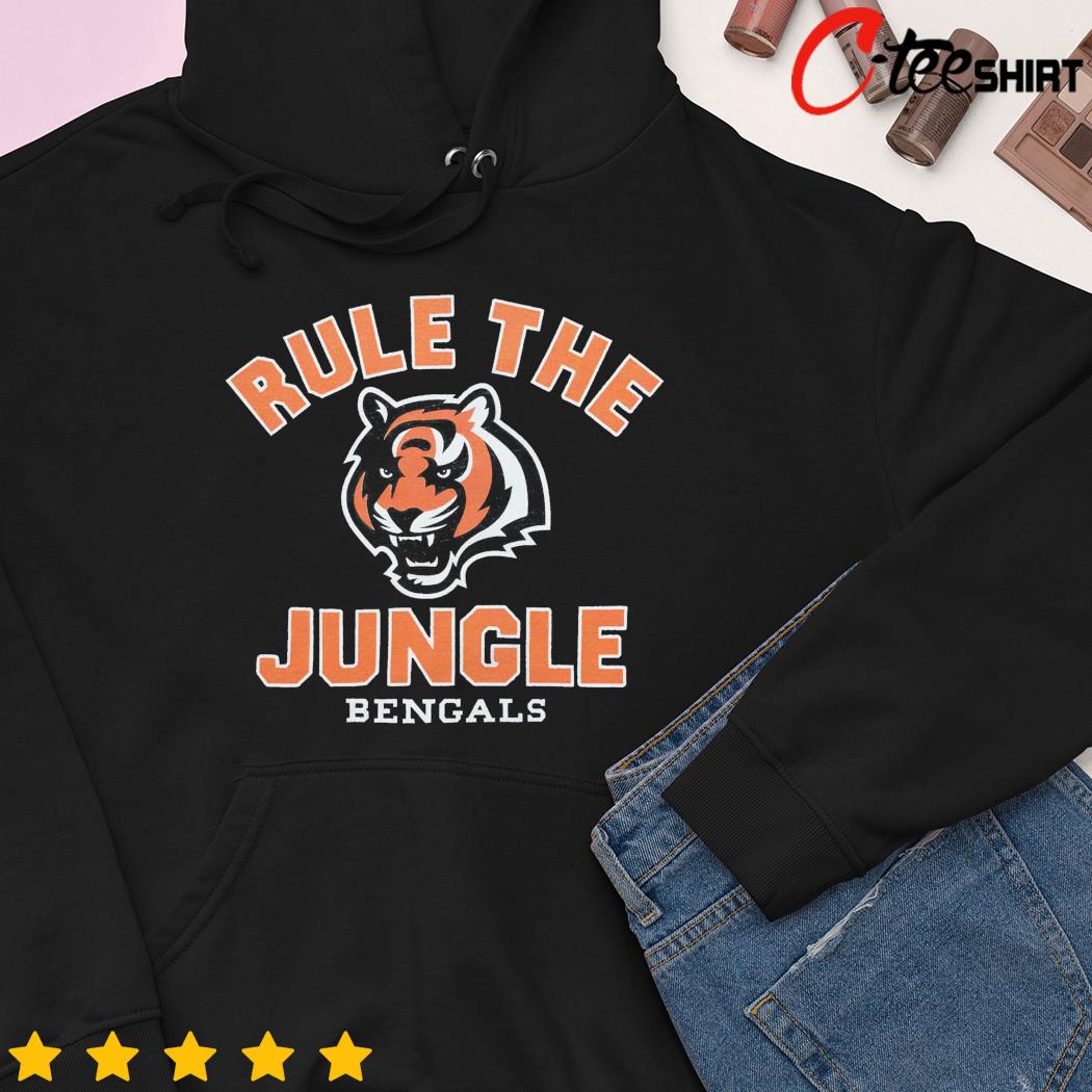 Cincinnati Bengals Rule the jungle shirt, hoodie, sweater, long sleeve and  tank top