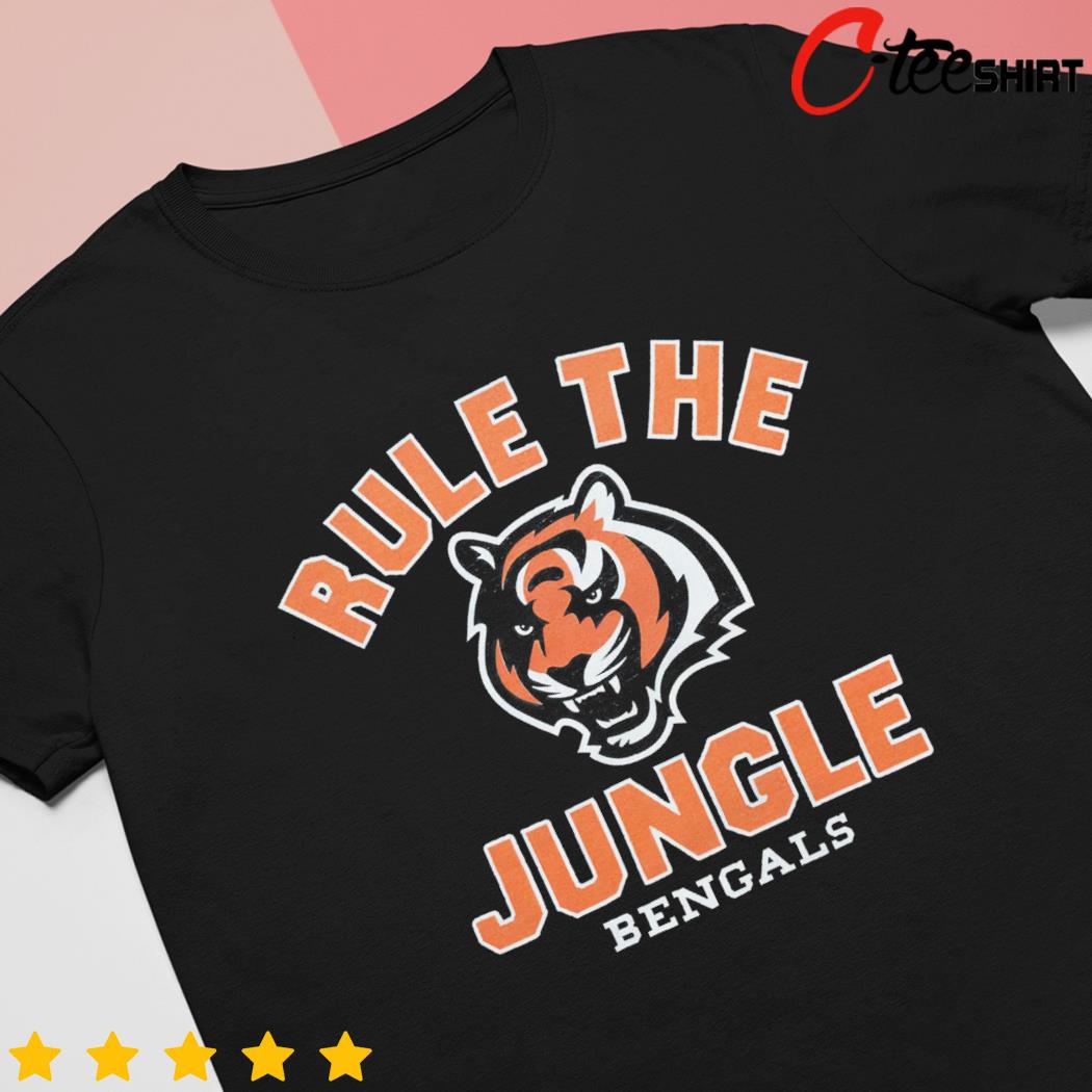 Official cincinnati Bengals Rule The Jungle T-Shirt, hoodie, sweater, long  sleeve and tank top