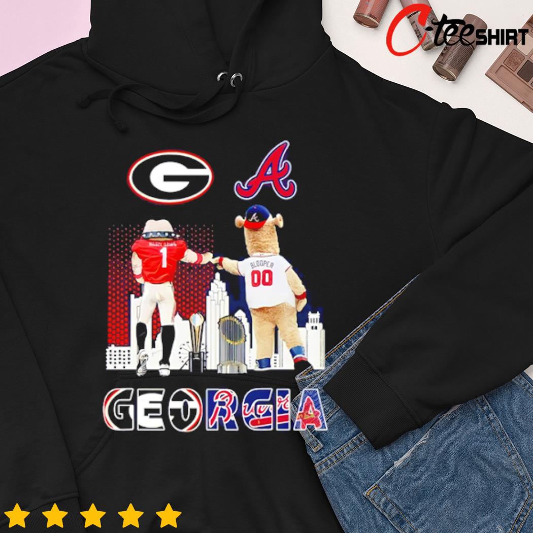 Georgia Bulldogs football and Atlanta Braves baseball shirt