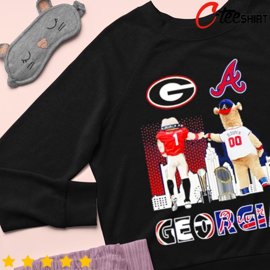 Georgia Bulldogs football and Atlanta Braves baseball shirt