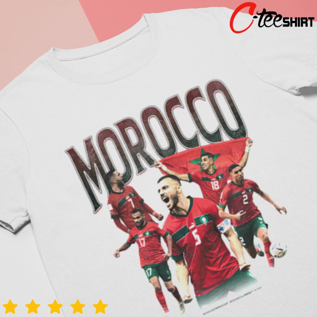 Morocco World Cup 2022 Football Shirt, hoodie, sweater, long