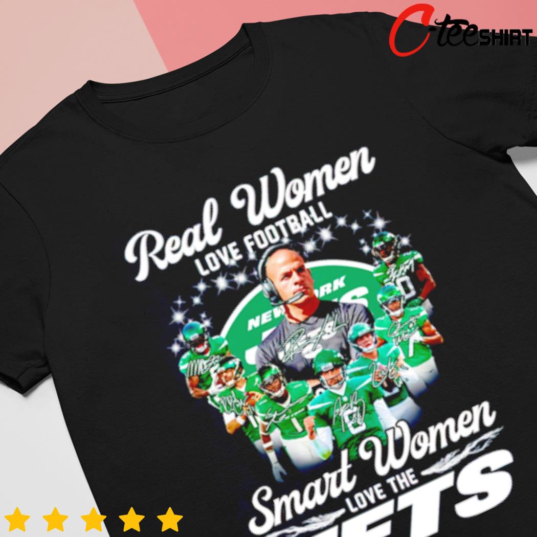 Real Women love Football Smart Women love The New York Jets Logo