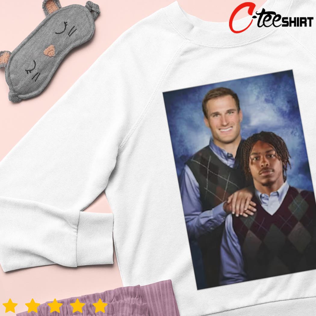 Step Brothers Justin Jefferson Kirk Cousins Minnesota Vikings shirt,  hoodie, sweater, long sleeve and tank top