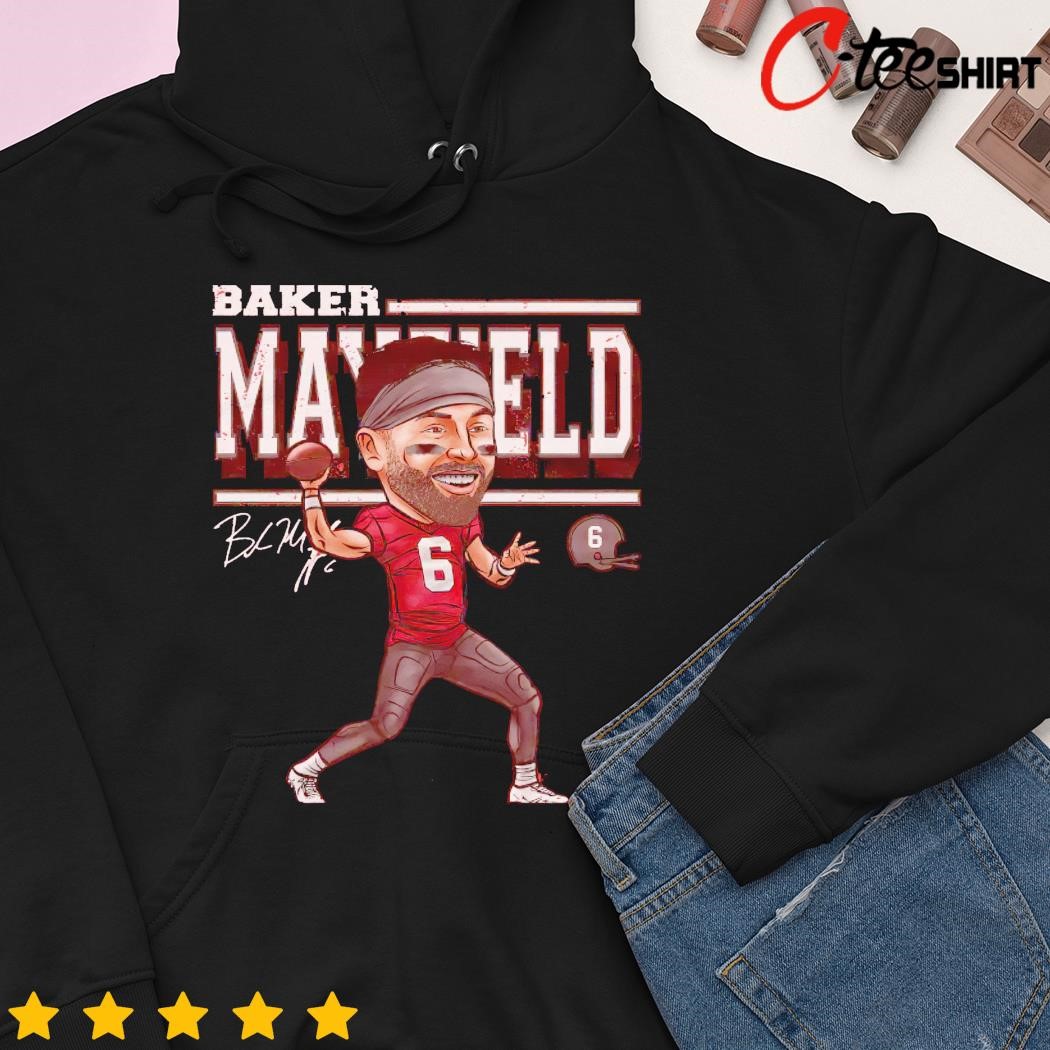 Baker Mayfield Tampa Bay Buccaneers football signature shirt, hoodie,  sweater and v-neck t-shirt