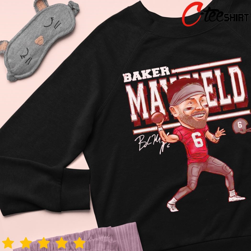 Baker Mayfield Tampa Bay Buccaneers football signature shirt, hoodie,  sweater and v-neck t-shirt