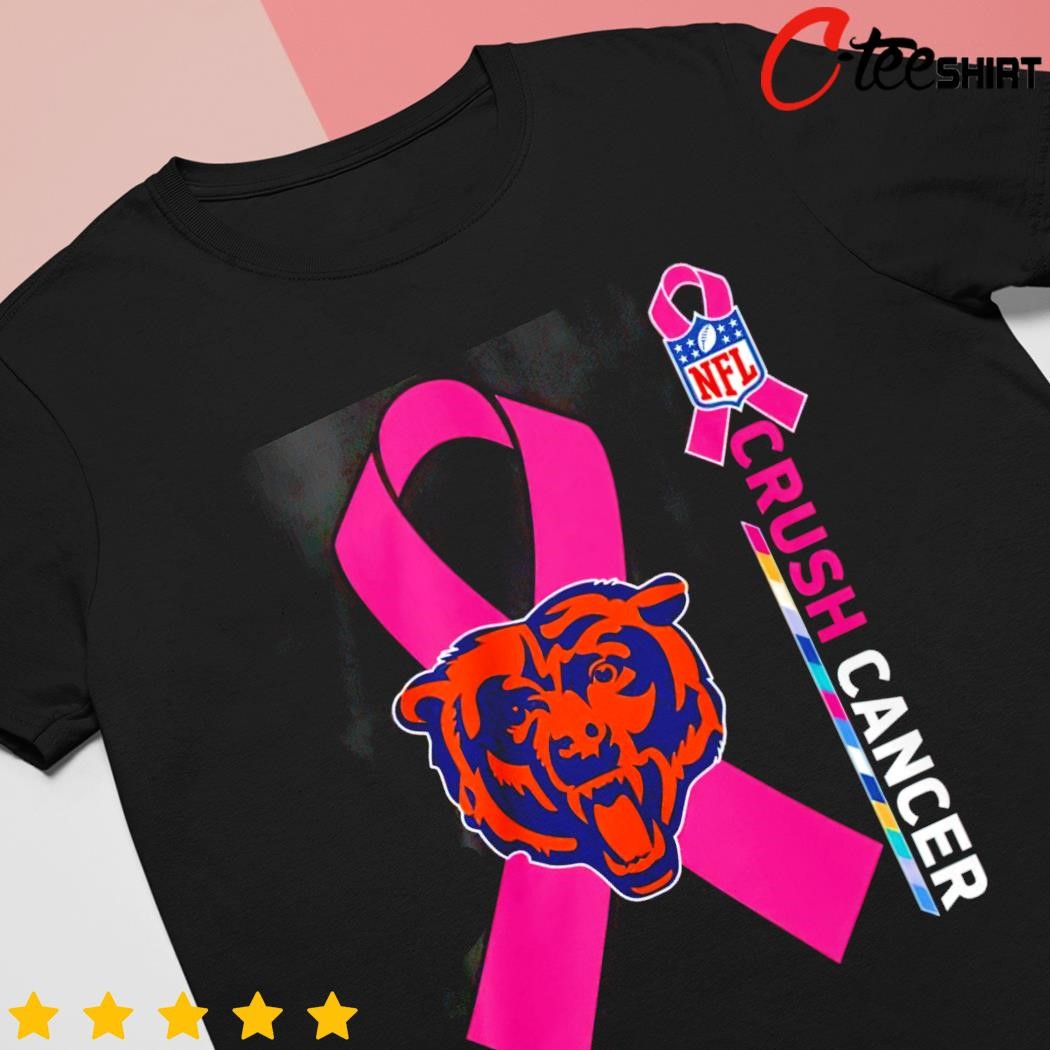 Original Chicago Bears NFL Crush Cancer 2023 shirt, hoodie, sweater, long  sleeve and tank top