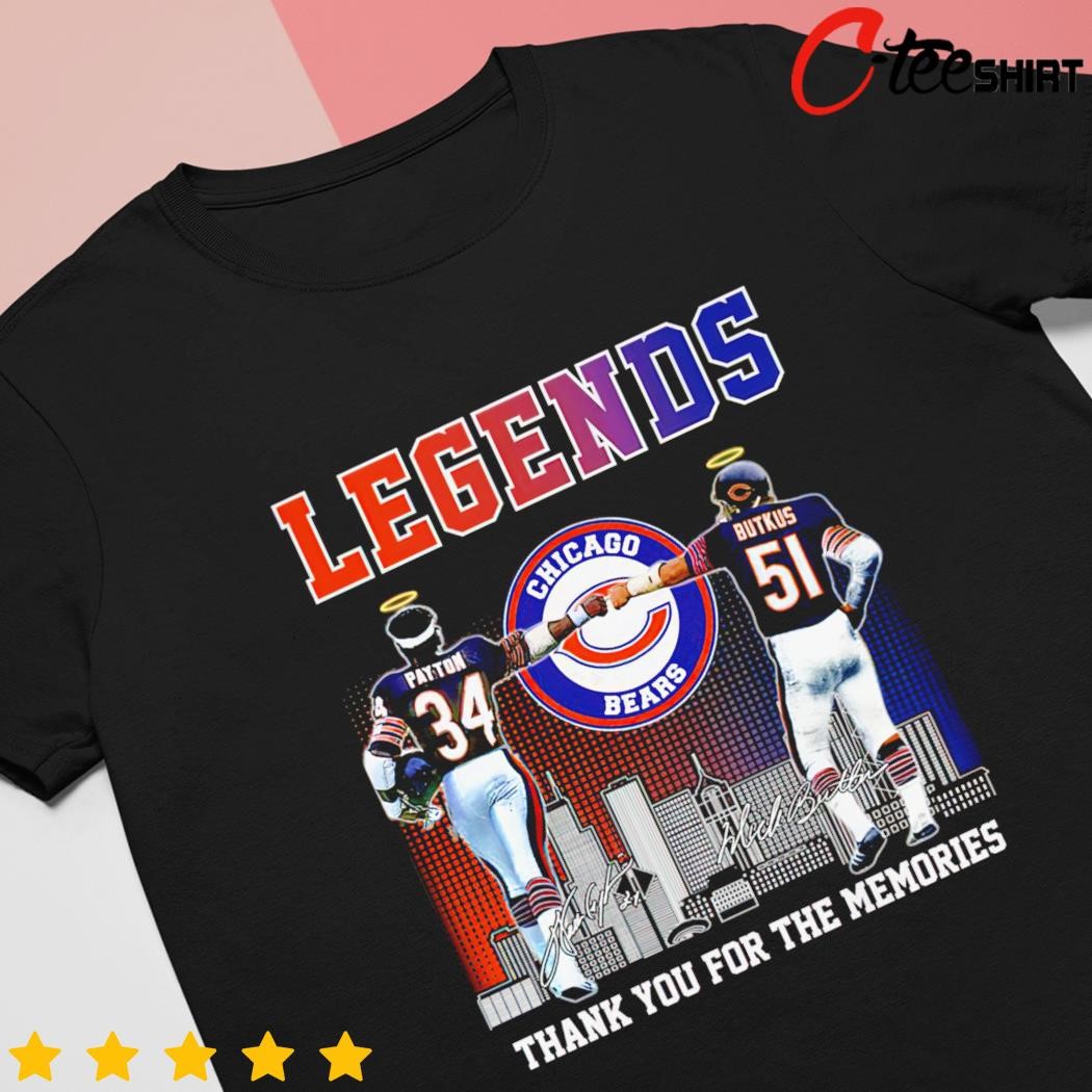 Chicago Bears Legends Unisex T-Shirt, hoodie, sweater and long sleeve