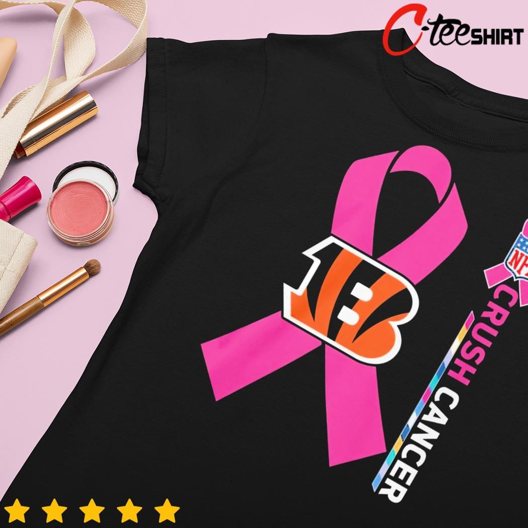 cincinnati Bengals NFL Crush Cancer Shirt - Bring Your Ideas, Thoughts And  Imaginations Into Reality Today