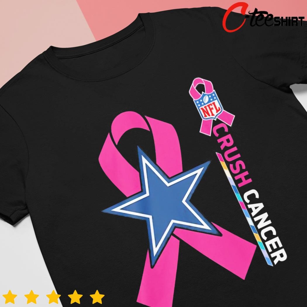 Dallas Cowboys NFL Crush Cancer shirt, hoodie, sweater, long sleeve and  tank top