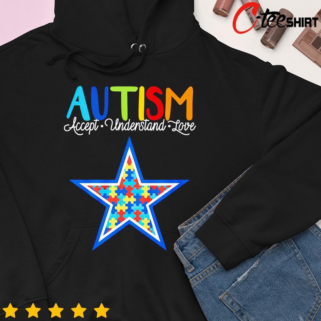 LUXURY NFL Dallas Cowboys Special Autism Awareness Design Hoodie