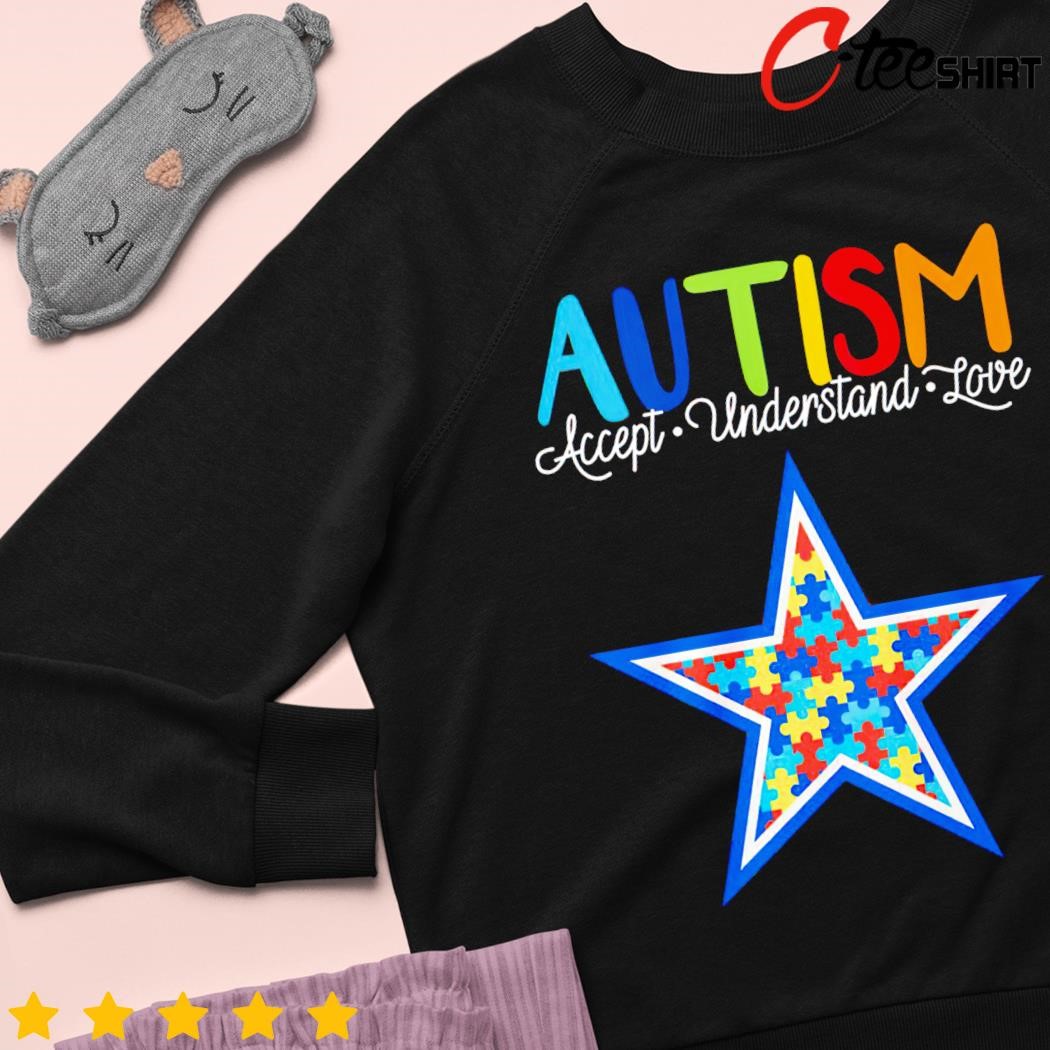 Dallas Cowboys NFL Special Autism Awareness Design Hoodie T Shirt