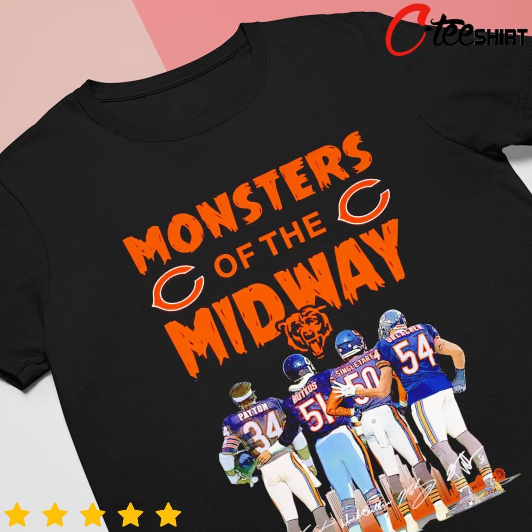 Toddler Orange Chicago Bears Logo T-Shirt Size: 2T