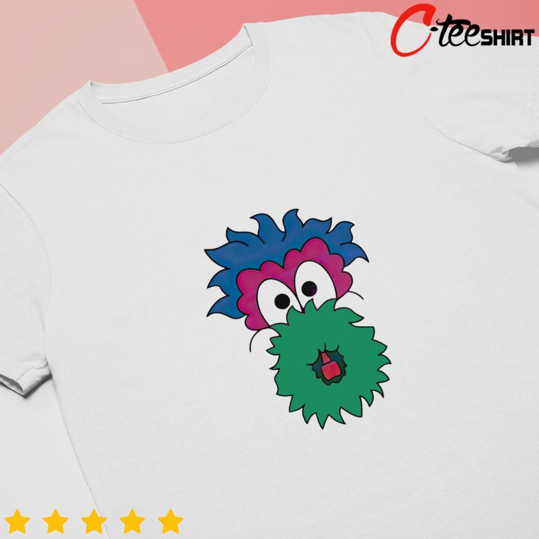 Philadelphia Phillies Phanatic mascot logo shirt, hoodie, sweater, long  sleeve and tank top