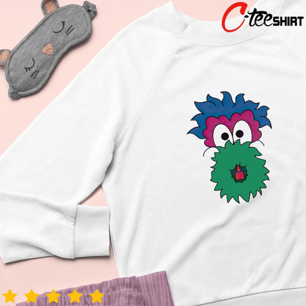 Philadelphia Phillies Phanatic mascot logo shirt, hoodie, sweater, long  sleeve and tank top