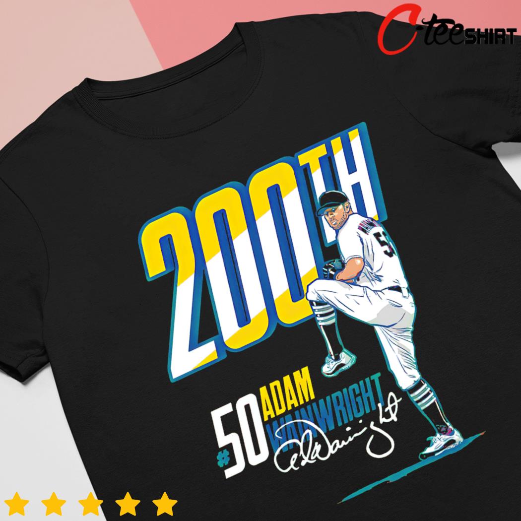 Adam Wainwright 200th St. Louis Baseball signature shirt, hoodie, sweater,  long sleeve and tank top