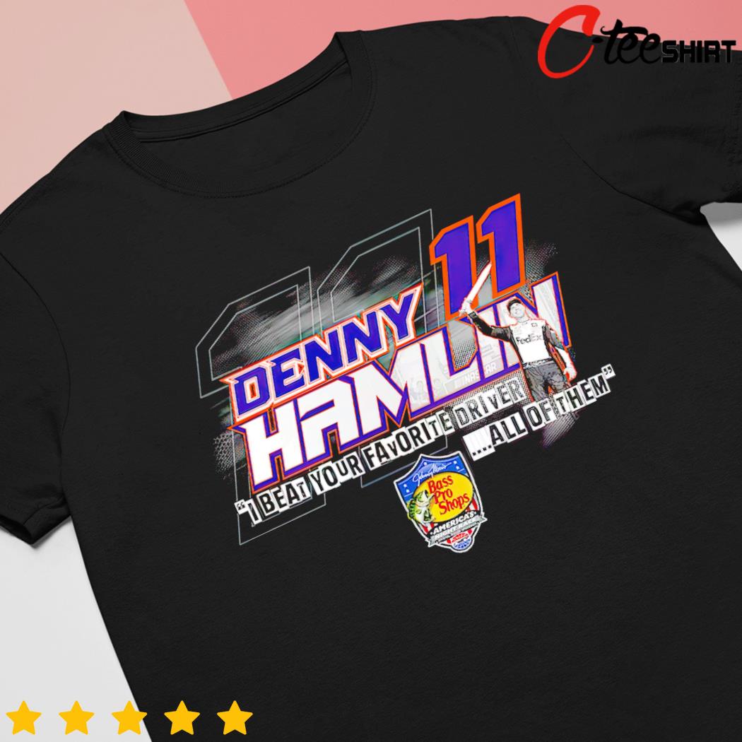 Odoshirt-Official denny Hamlin Joe Gibbs Racing Team Collection Shirt -  Ibworm