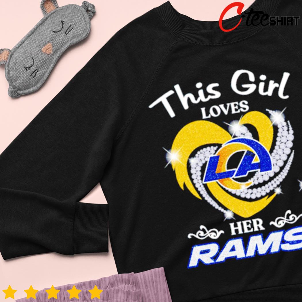 Los Angeles Rams Football Black Girl 2022 shirt, hoodie, sweater