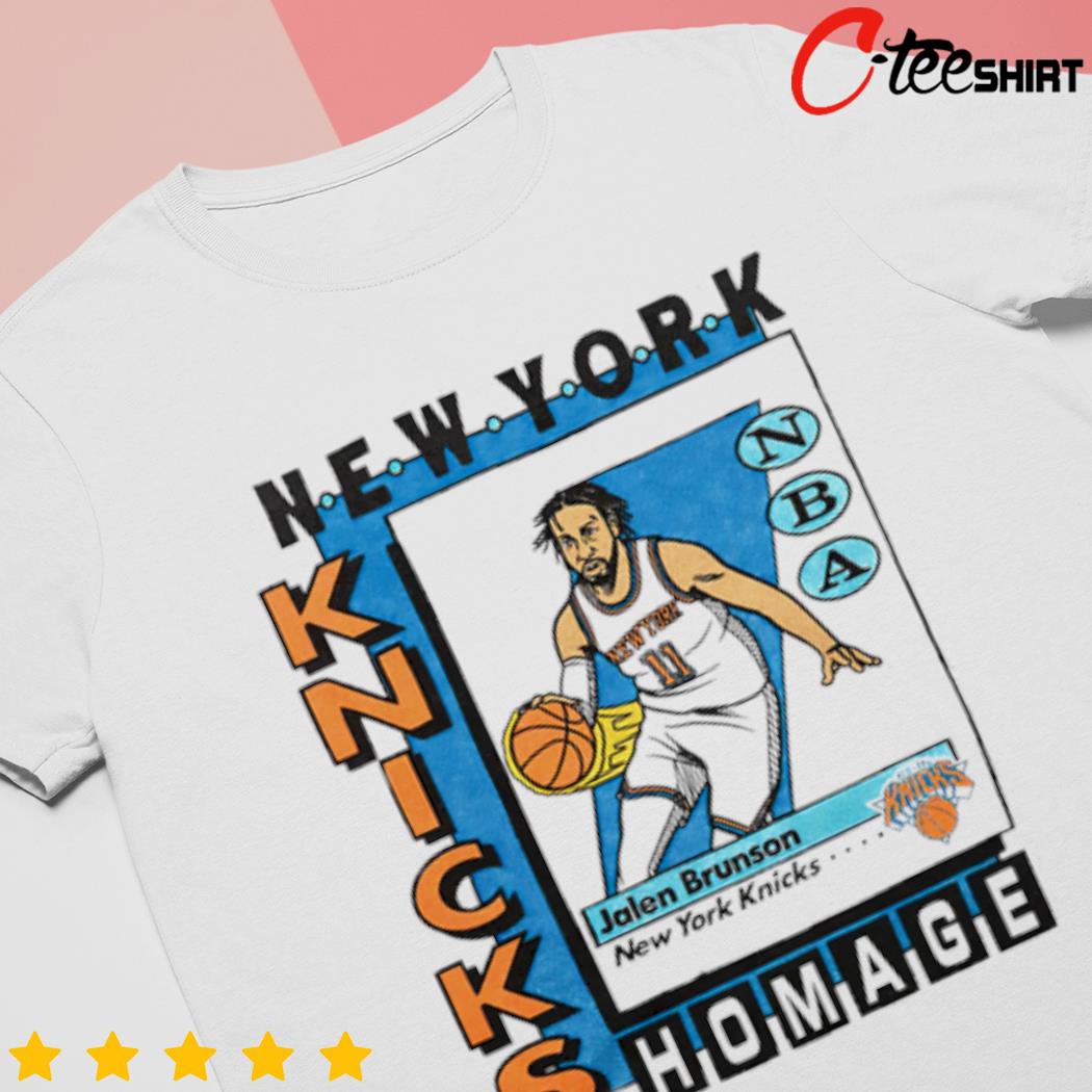 New York Knicks Trading Card Jalen Brunson NBA Player shirt, hoodie,  sweatshirt and tank top