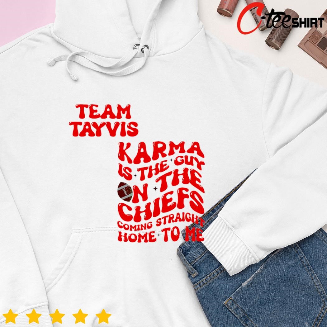 Karma Sweatshirt in White, Tayvis Sweatshirt