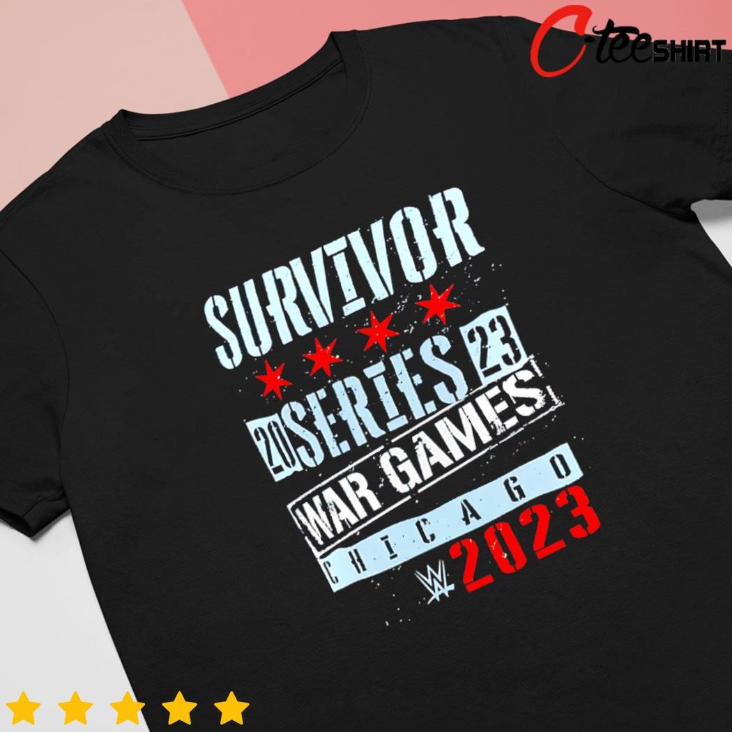 WWE Survivor Series 2023 War Games Chicago Illinois ornament, hoodie,  sweater and v-neck t-shirt