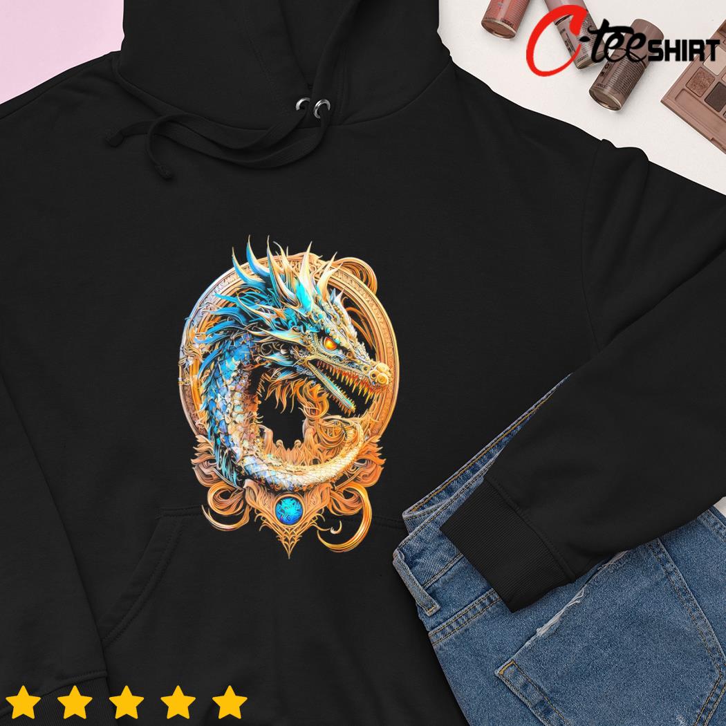 Dragon motifs are colorful and vibrant s hoodie