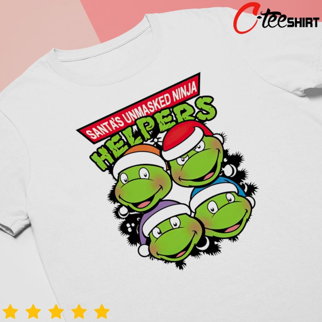 TMNT Ninja Turtles With Christmas Hats Sweatshirt