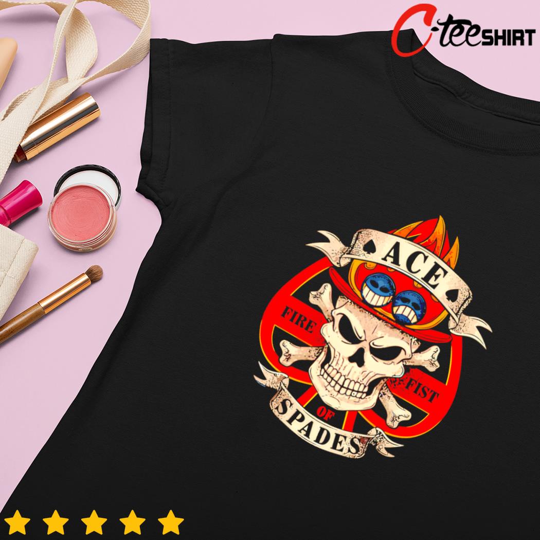 One Piece anime fire fist Ace shirt, hoodie, sweater and v-neck t