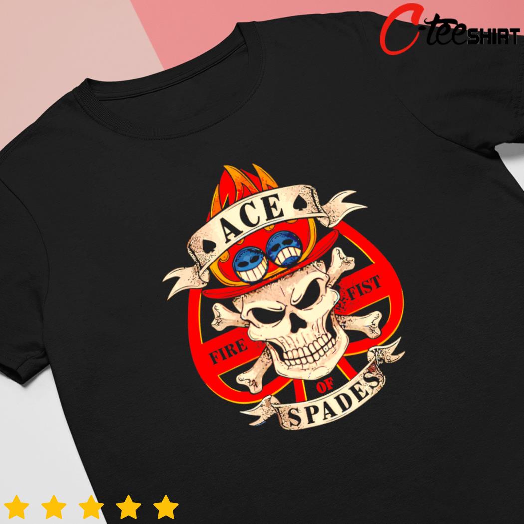 One Piece anime fire fist Ace shirt, hoodie, sweater and v-neck t-shirt