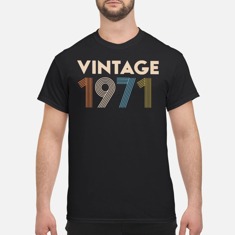 t shirt born in 1971