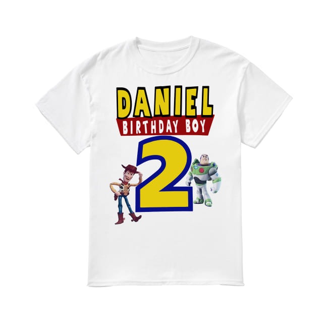 toy story birthday boy shirt