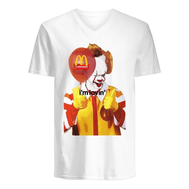 Mcdonald S And Pennywise I M Lovin It Shirt Ct Fashion Store