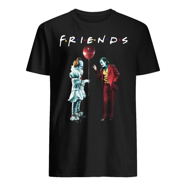 friends shirt with pennywise