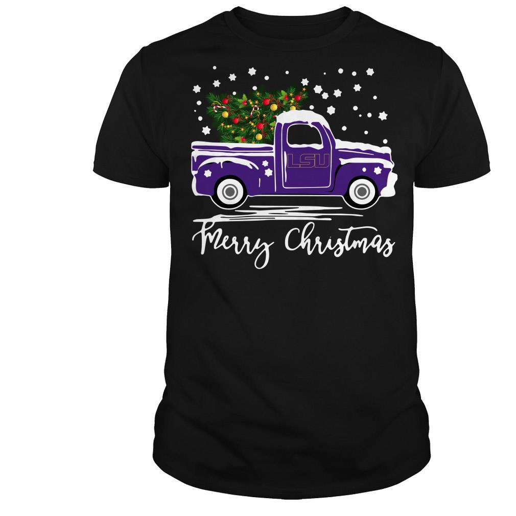 lsu christmas shirt