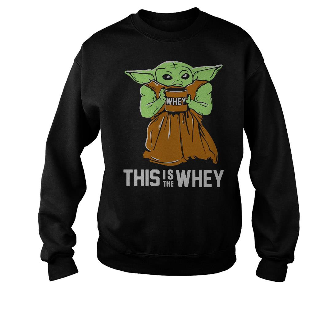 baby yoda whey shirt