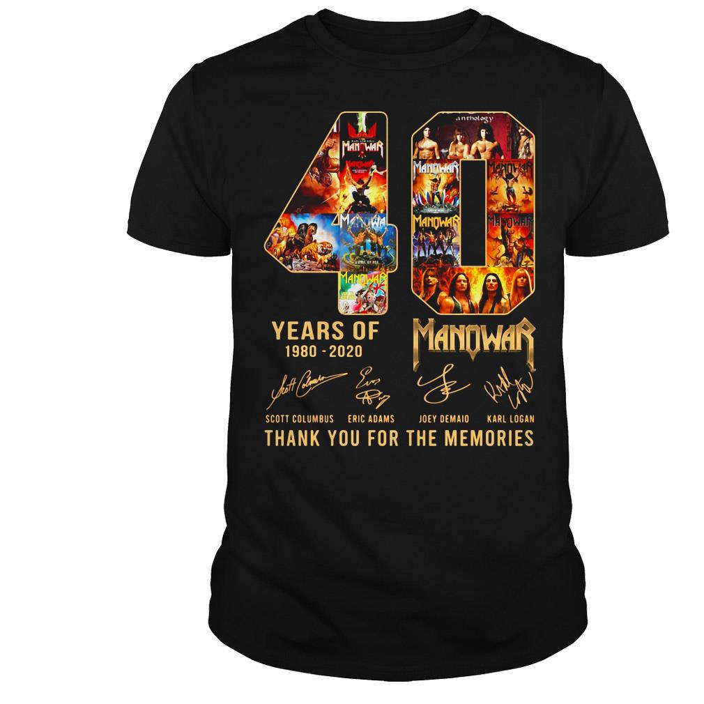 manowar shirt