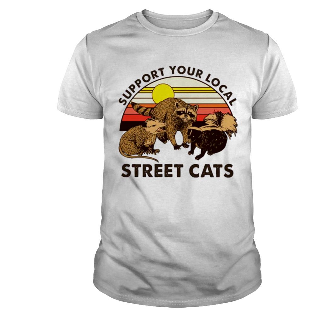 support local street cats shirt