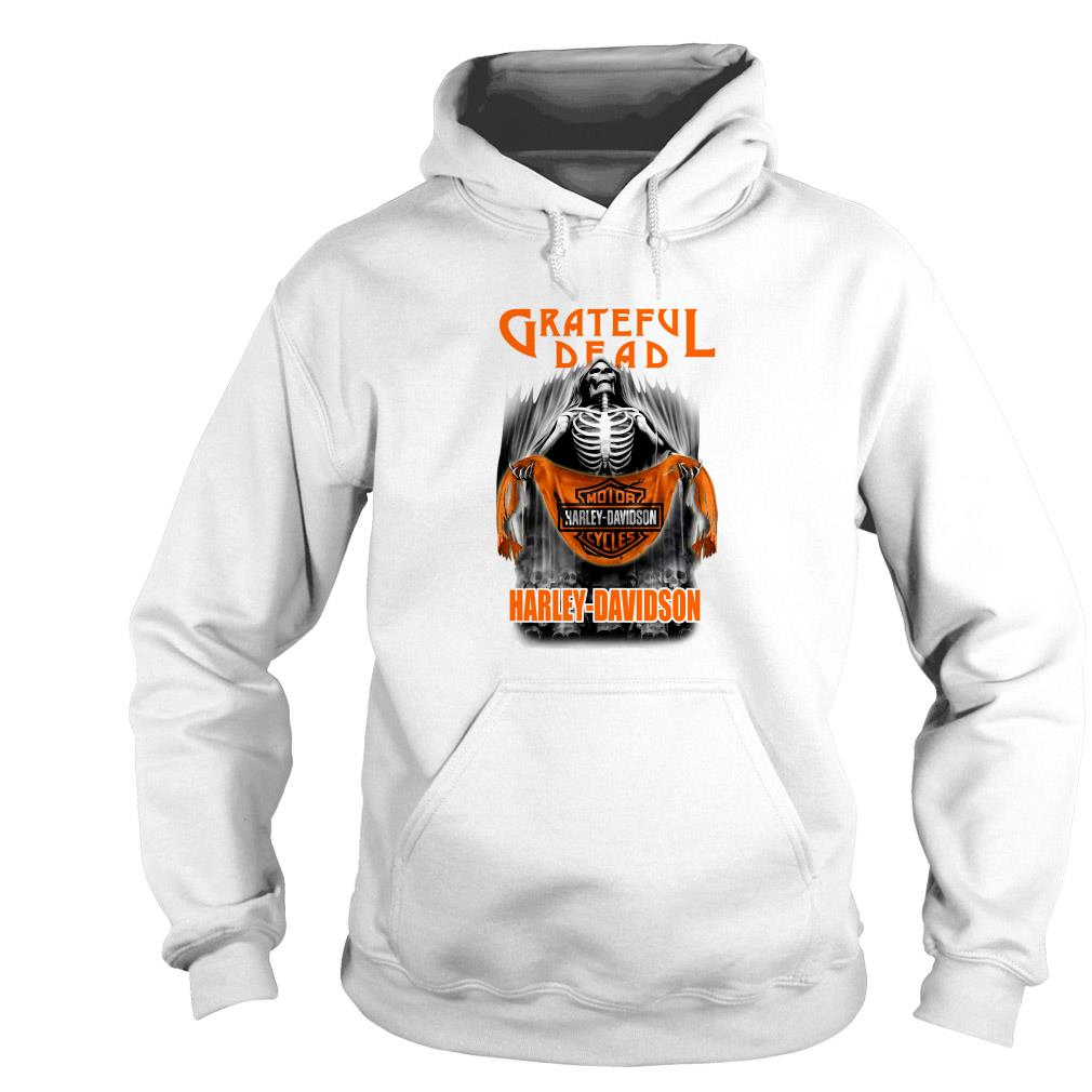 Skull Grateful Dead Rock Band And Harley Davidson Motorcycle Shirt Hoodie Sweater Long Sleeve And Tank Top