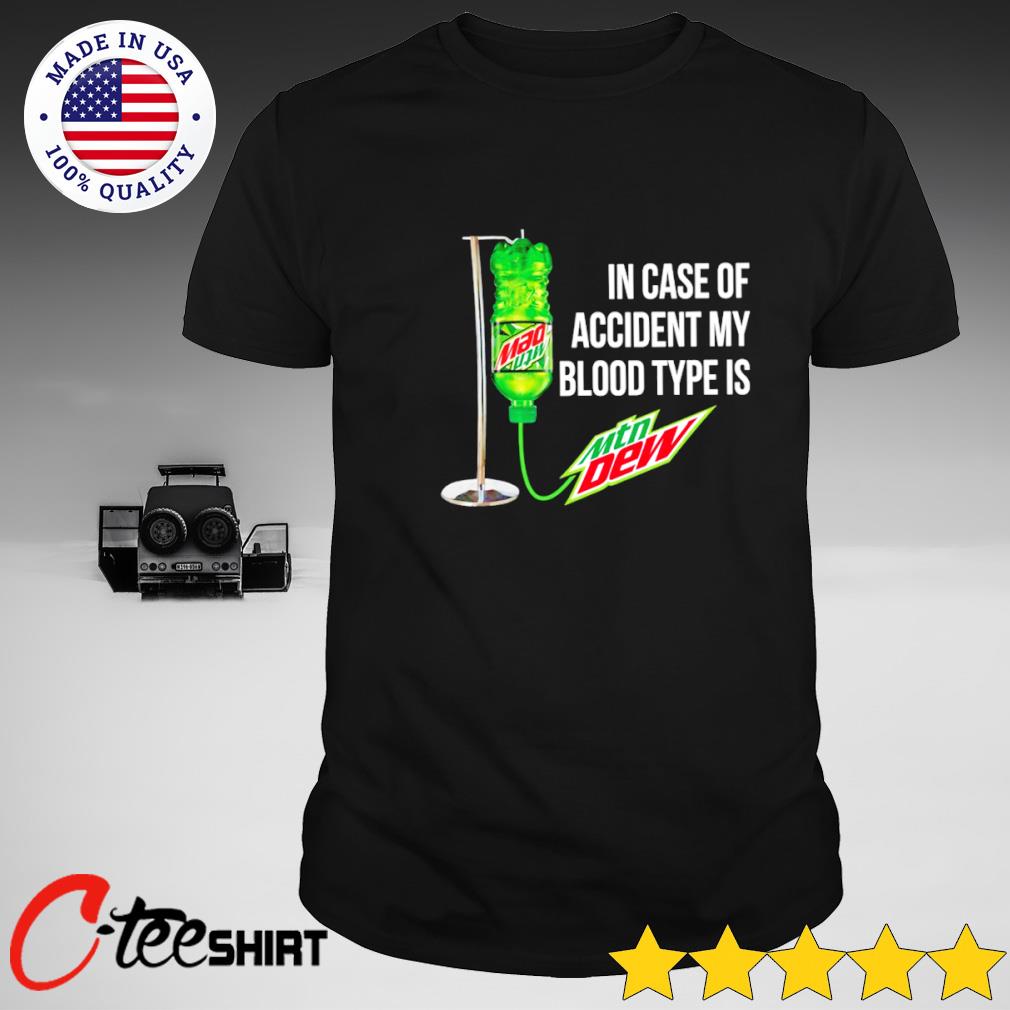 my blood type is mountain dew