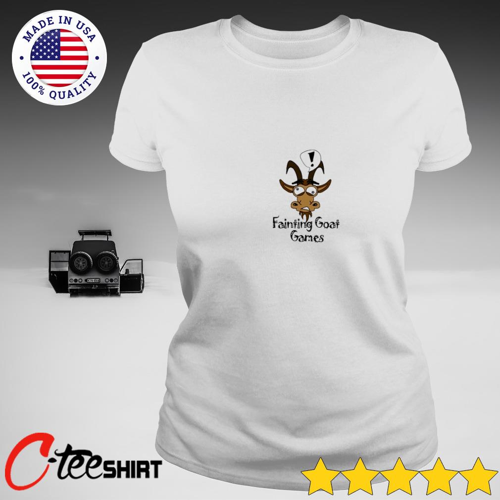 fainting goat t shirt