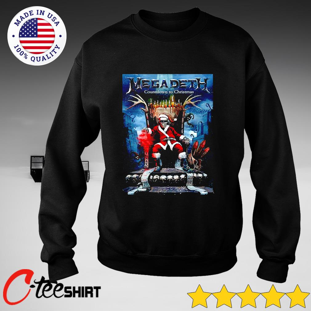 megadeth christmas sweater