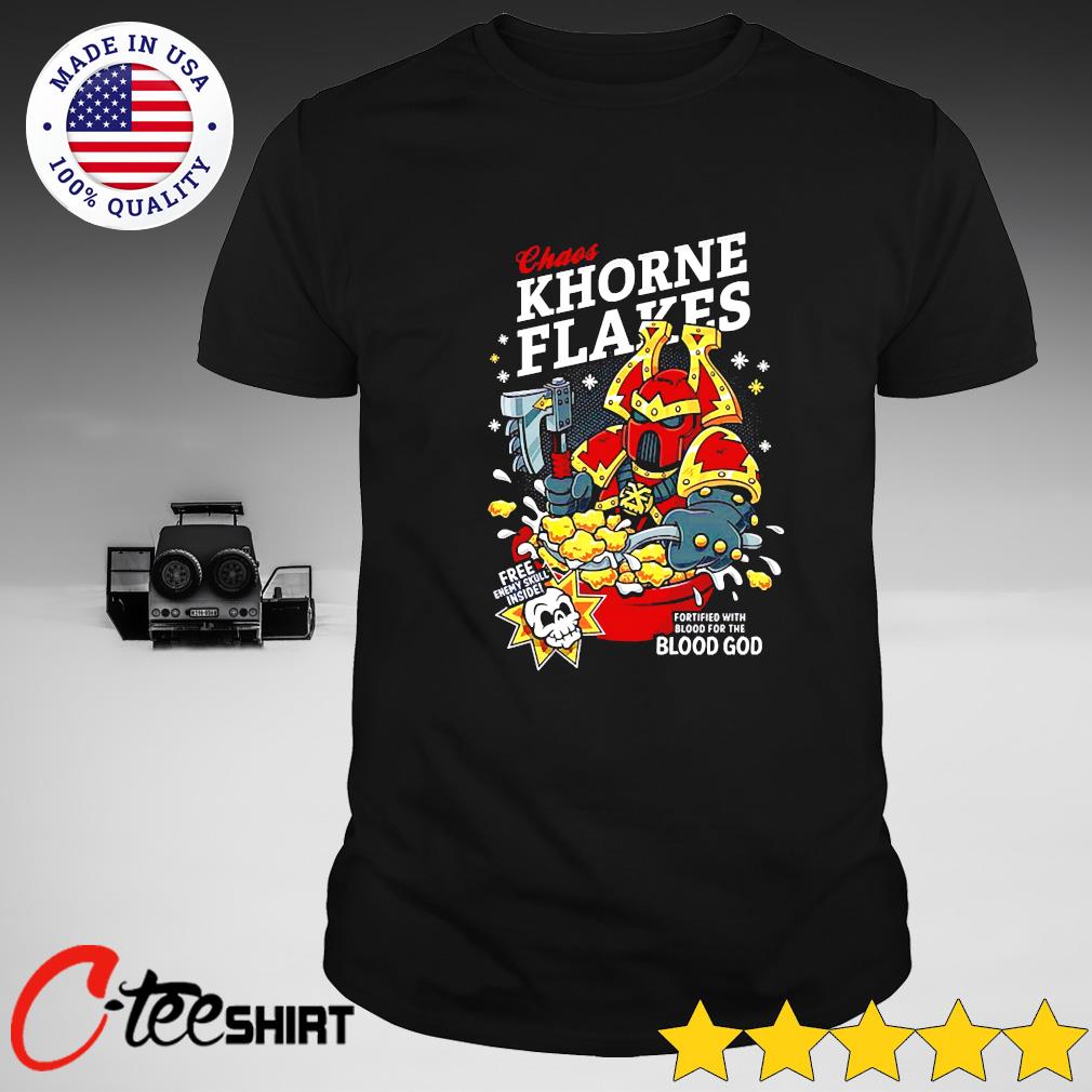 khorne flakes shirt
