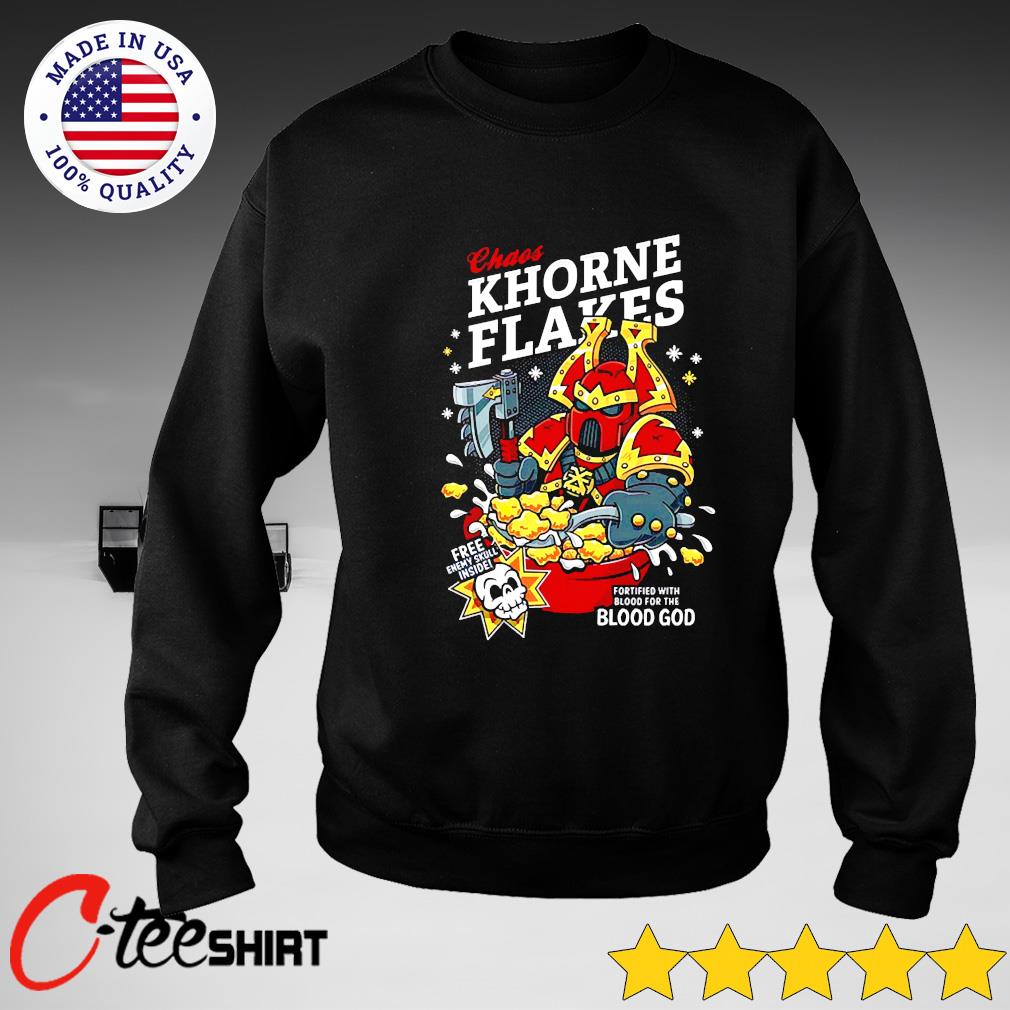 khorne flakes shirt